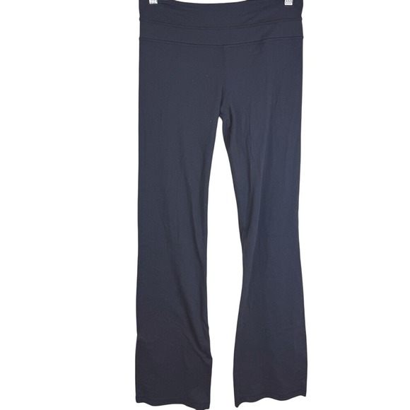 Lululemon Groove Nulu Low Rise Size 6 Black Flared Bootcut Leggings Activewear‎ - Picture 1 of 8